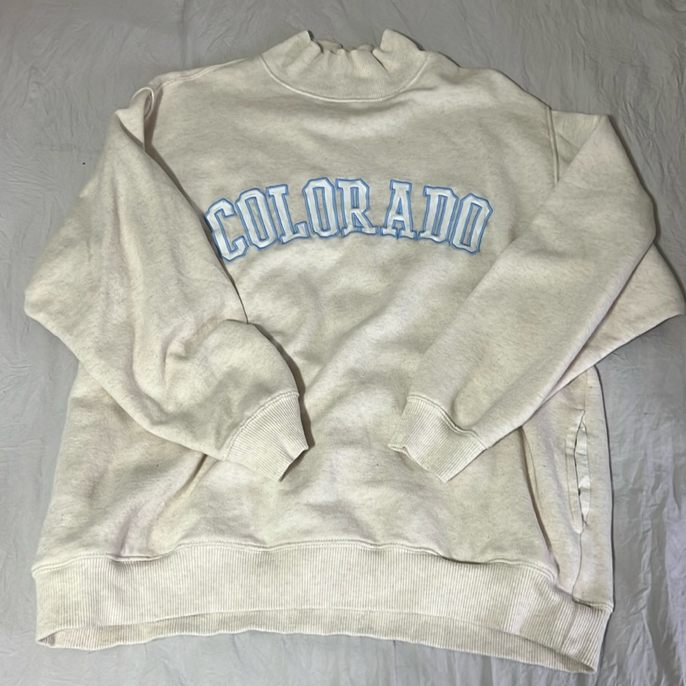 Aerie high neck sweatshirt